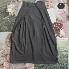 zara ピンストライプミッドライズパンツのサムネイル