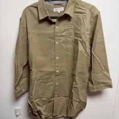 THE SHOP TK 長袖シャツ ベージュ Lサイズのサムネイル