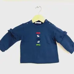 美品/ファミリア/familiar/ベビー服トレーナー80cm/日本製