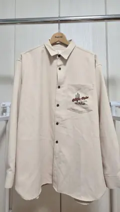 POWER TO THE PEOPLE ウエスタンロデオ 刺繍付き長袖シャツ