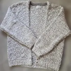 EGOIST ニット カーディガン ライトグレー