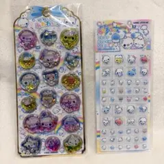 カミオジャパン公式⭐️ぷくぷくあわわちゃん ウォーターシール&タイルシール