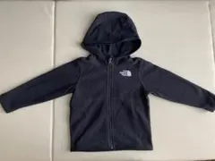 【THE NORTH FACE】ブラックフリースフードパーカー90cm