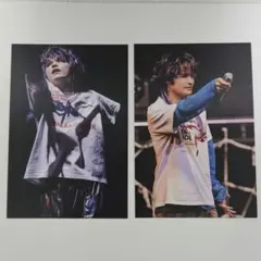 THE RAMPAGE ランペ 与那嶺瑠唯 EXPO プリントサイン入りミニ色紙