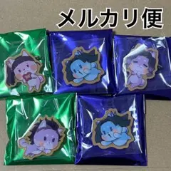 鬼滅の刃　バレンタイン&ホワイトデー　アニマルクッキーバッジ　５個セット