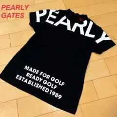 PEARLY GATES カットソーシャツ サイズ4 ブラック - メルカリ