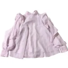 Sov.ブライトオーガンジーシースルーカーデ完売品 - メルカリ