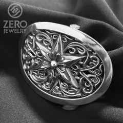 【＄即日発送＄】オーバル スター バックル Chrome Hearts - CHROME HEARTS クロムハーツ OVAL STAR STRAP1.5