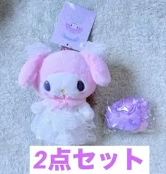 レディマイメロディ　マイメロ　マスコット　サンリオ　ホワイト