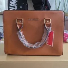 ブラウン ハンドバッグMK