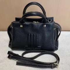 LANVIN♡ランバン ショルダーバッグ 牛革レザー