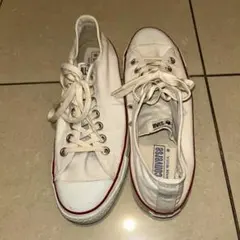90s 80s Converse All Star ホワイトスニーカー