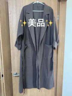 ✨️美品✨️レディース ロングコート ブラウン