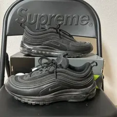 NIKE エアマックス97 ブラック ホワイト アントラシート 28.5