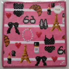 新品未使用　フェイラーハンカチ　イエナ別注　IENA ENFANT　ピンク　②