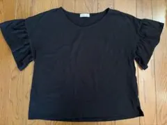 earth music&ecology トップス　Tシャツ　黒