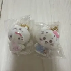 M*o様 ちいかわサンリオ シークレットフロッキーマスコットチャーム ちいかわ