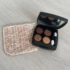 chanel アイシャドウ レキャトルオンブル ツイード01