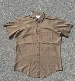 90s riverside 開襟シャツ　ボウリング　企業ロゴ　アメリカ製