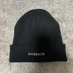 KICKBACK ニット帽・ビーニー 黒
