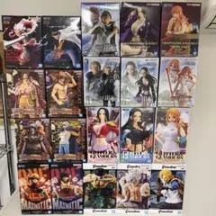 ワンピース ルフィ ゾロ ナミ Grandista含む フィギュア20体セット
