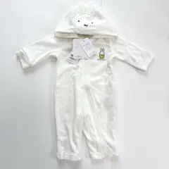 【新品未使用品】petit main【Miffy】モチーフカバーオール