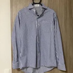 オリヒカ　ストライプシャツ　Lサイズ