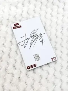 BTS namaneカード ARIRANG ジョングク ナマネカード