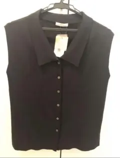 Te chichi ニット　ノースリーブ　黒　タグつき