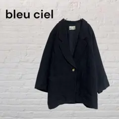bleu ciel テーラードコート ネイビー ウール100% 金ボタン　韓国のサムネイル