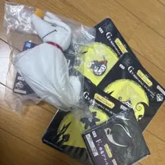 ナイトメアビフォアクリスマス　一番くじ　ゼロ　ぬいぐるみ　ラバーコレクション巾着
