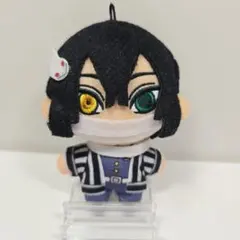 鬼滅の刃　伊黒小芭内　マスコット　チェーン　キーホルダー