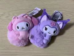 【おまけ付き・匿名配送】平成ふわふわ尻尾マスコット マイメロディ クロミ