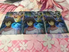ガンダムカードゲーム　リソース　刹那＆エクシア　3枚セット