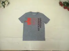 100954 アンダーアーマー　ヒートギア　Tシャツ　グレー　YLG
