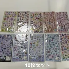 ボンボンドロップ風シール　10枚セット