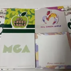 一番くじ Mrs. GREEN APPLE メモ帳 2点セット
