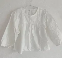 ホワイトブラウス　100cm