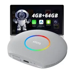 ATOTOZONE CB6 ワイヤレスCarPlay AIボックス 新品 送料込