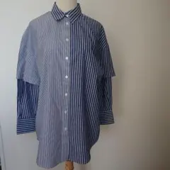 新品未使用 ZARA ザラ ストライプ シャツ
