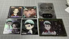 鬼滅の刃 珠世　愈史郎　トレーディングカード　ステッカー　セット 5枚