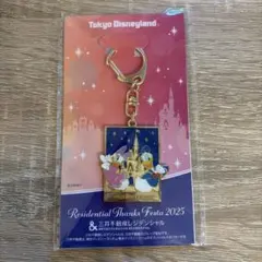 東京ディズニーランド非売品キーホルダー　ドナルド＆デイジー
