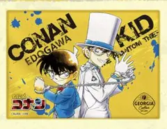 ジョージア&名探偵コナンオリジナルブランケット 怪盗キッド 非売品