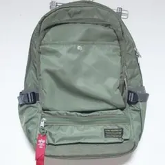 ALPHA INDUSTRIES リュック ナイロン×ポリエステル カーキ色のサムネイル