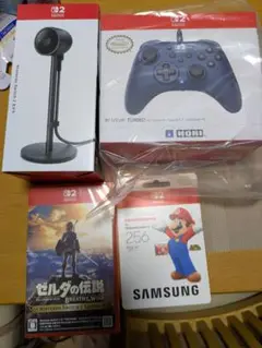 Nintendo Switch2 周辺機器セット　SDカード　256gb