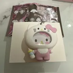 サンリオ　フォトバッジ付きマスコット　キティちゃん