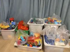 レゴデュプロ LEGO 大量 総重量約18kg はたらく車 動物 まとめ売り