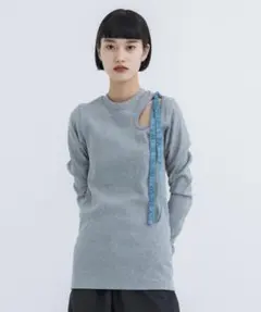 最終値下げ　TOGA TOO Rib jersey リブジャージーロングスリーブ