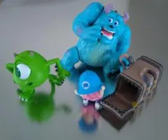 ●モンスターズ・インク フィギュア 3体セット