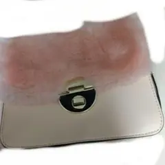 ＆chouette　ピンク ショルダーバッグ 合成皮革